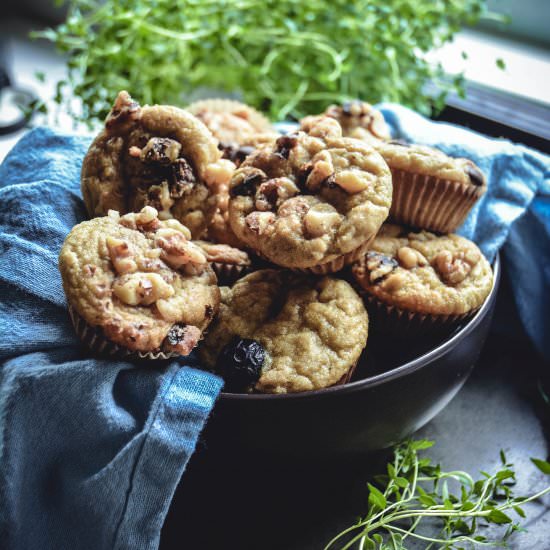 paleo collagen mini muffins 3 ways - Recipe photo by calm eats