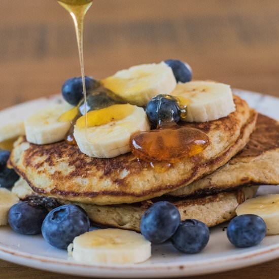 Banana Pancakes - Recipe photo by amateurchefuk