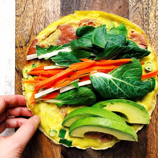 Healthy Breakfast Crepes - Recipe photo by IHeartUmami
