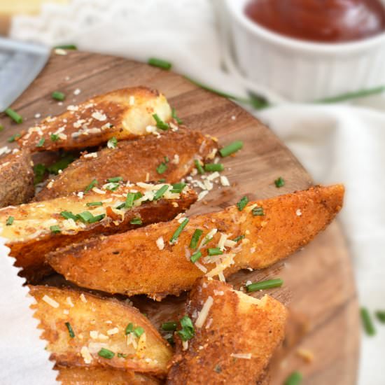 Oven Baked Potato Wedges - Recipe photo by olgainthekitchen