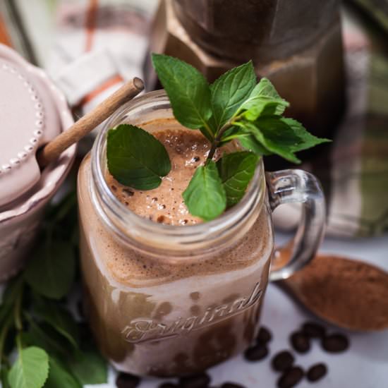 Cocoa Coffee Smoothie - Recipe photo by Mychefsapron