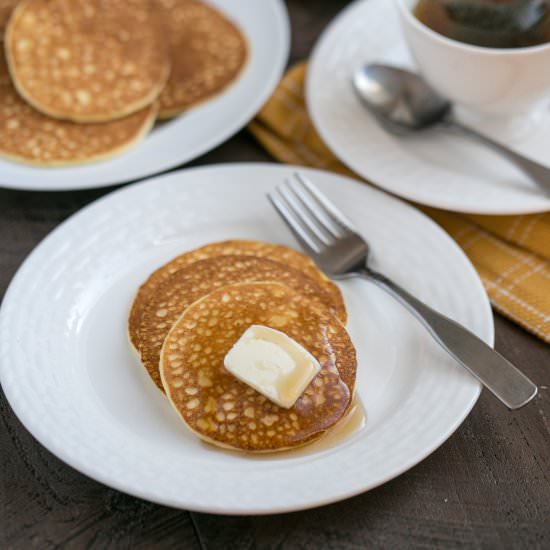 Cream Cheese Pancakes - Recipe photo by littlebitrecipes