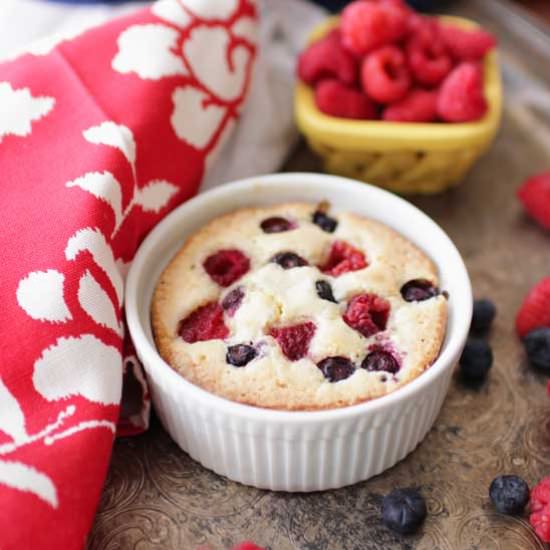 Coffee Cake For One - Recipe photo by One Dish Kitchen