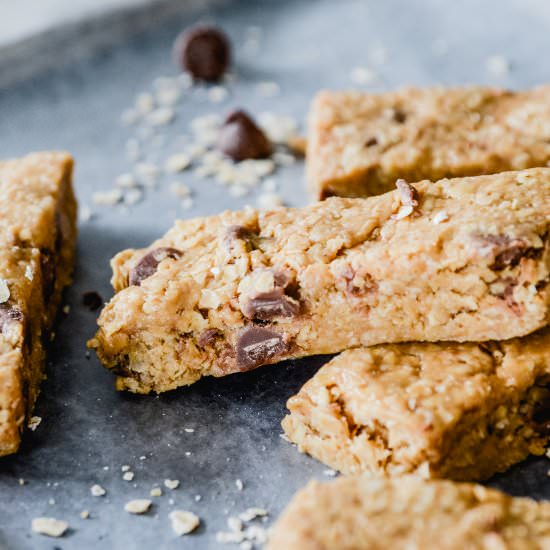 No-Bake Homemade Granola Bars - Recipe photo by Old Salt Farm