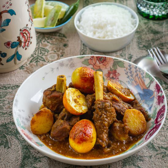 Mutton Dakbungalow - Recipe photo by Experiences Of A Gastronomad