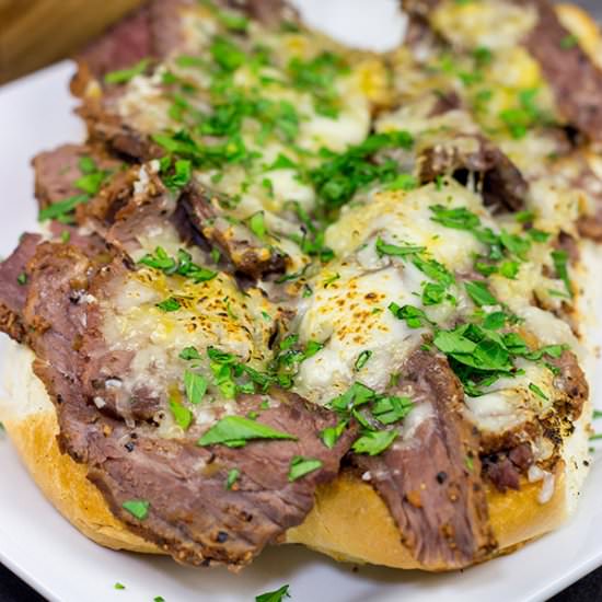 Sous Vide Steak Sandwiches - Recipe photo by spicedblog