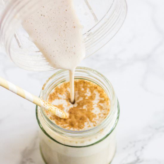 No-Added Sugar Banana Milkshake - Recipe photo by addsomeveg