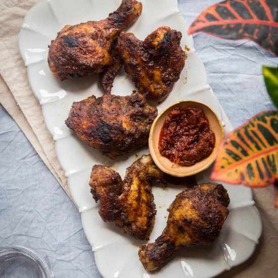 Ayam panggang bumbu kecap - Recipe photo by WhatToCookToday