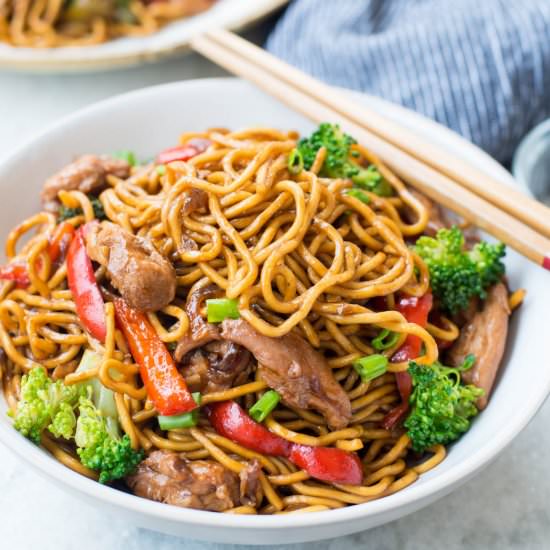 CHICKEN RAMEN NOODLE RECIPE - Recipe photo by Theflavoursofkitchen
