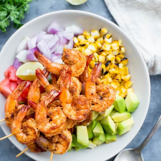 GRILLED SHRIMP - Recipe photo by Theflavoursofkitchen
