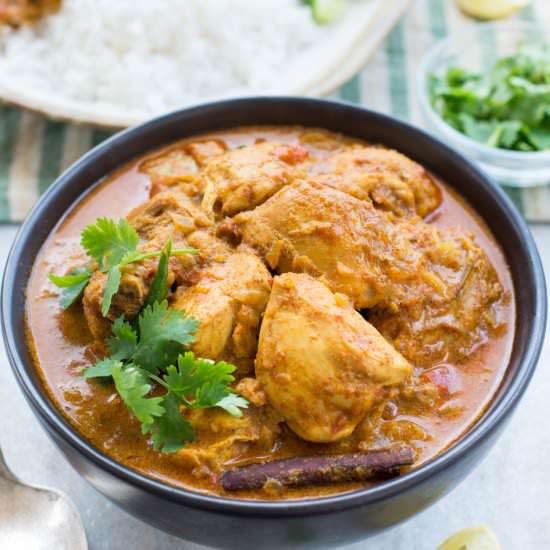 Slow Cooker Coconut Chicken Curry - Recipe photo by Theflavoursofkitchen