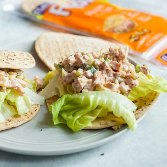 Crunchy Pickle Ham Salad - Recipe photo by Macheesmo