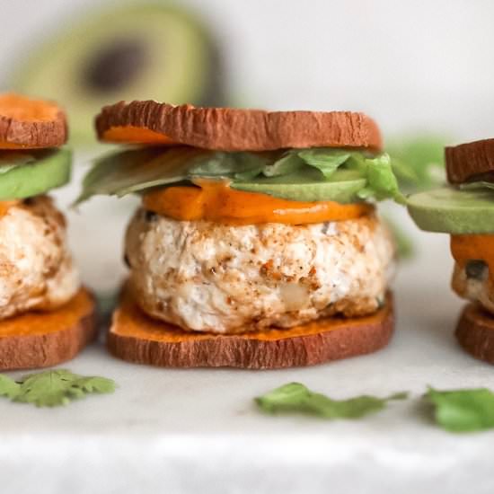 Cilantro Lime Chicken Sliders - Recipe photo by dashofmandi