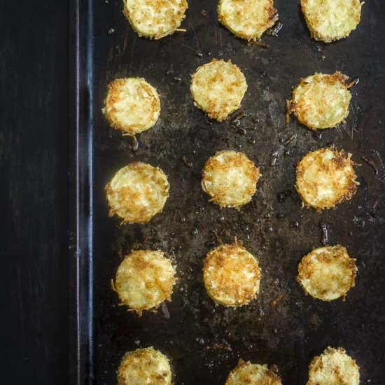 Parmesan Oven Fried Summer Squash - Recipe photo by Went Here 8 This