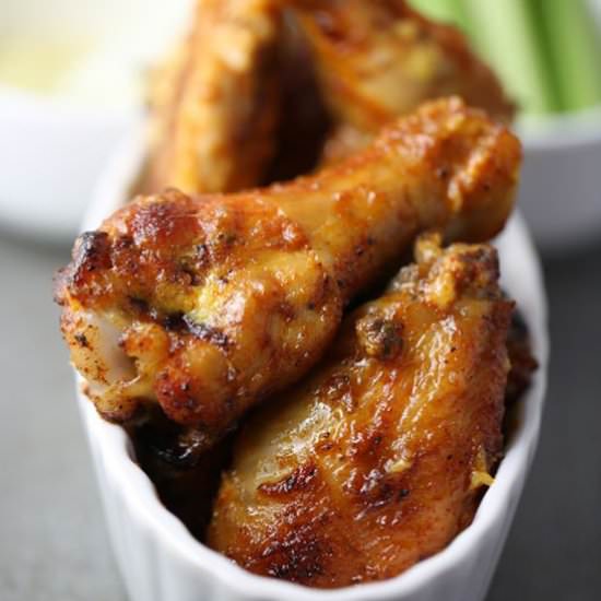 Spicy Mango Chicken wings - Recipe photo by FoodFlavorz