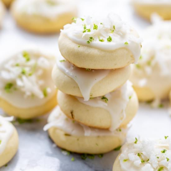 Coconut Key Lime Meltaways - Recipe photo by Savingroomfordessert