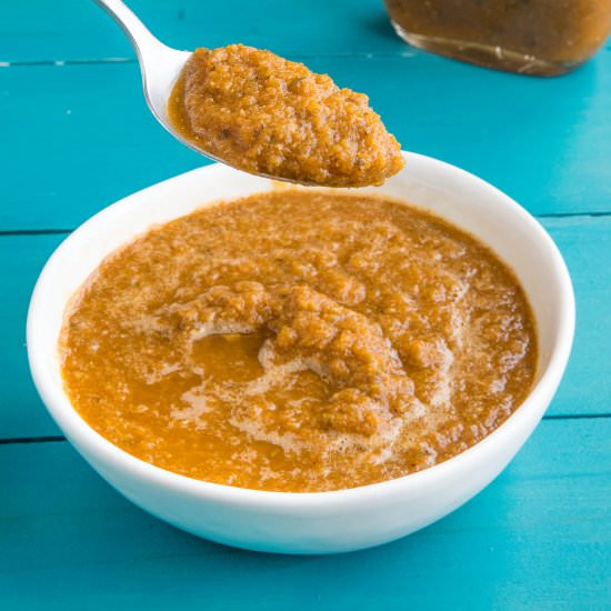 Ancho-Jalapeno Hot Sauce - Recipe photo by ChiliPepperMadness