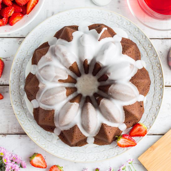 Vegan Ginger Bundt Cake - Recipe photo by Domestic Gothess