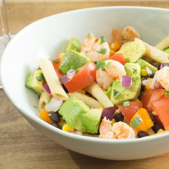 Zesty Mexican Pasta Salad - Recipe photo by recipecritique
