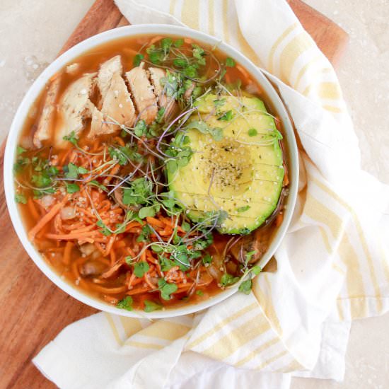 Paleo Ramen Bowl - Recipe photo by losingitwithmelissa