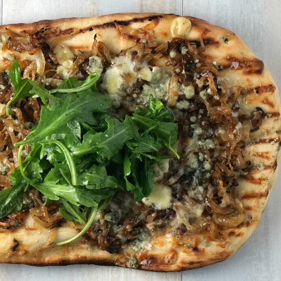 Jammy Onion & Herb Flatbread - Recipe photo by offscriptrecipes