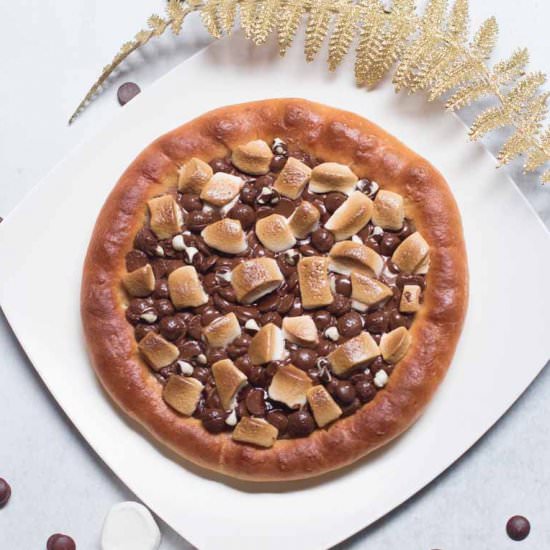 Chocolate Pizza - Recipe photo by Bakealish