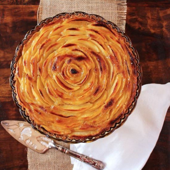 Apple Frangipane Tart - Recipe photo by TwoBitTart