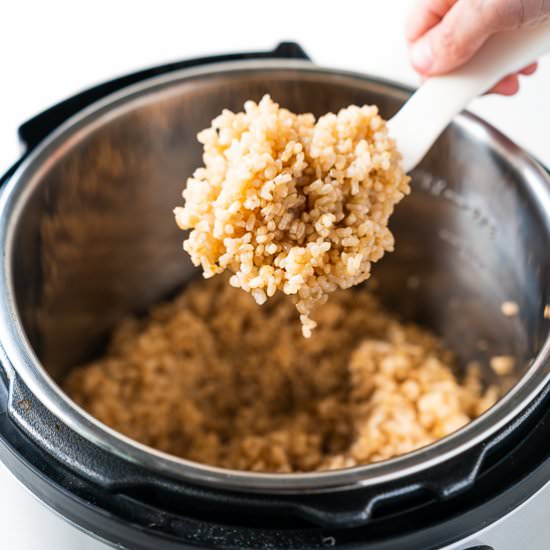 Instant Pot Brown Rice - Recipe photo by freeyourfork