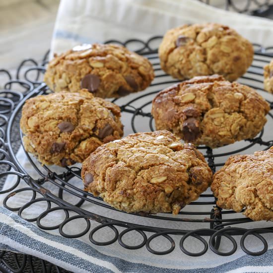 Choc Chip Peanut Butter Cookies - Recipe photo by karenluvslife