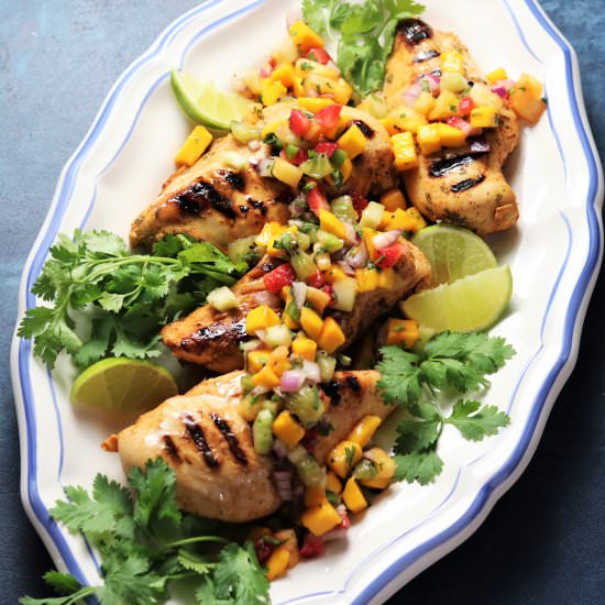 Grilled Tequila Lime Chicken - Recipe photo by Give it Some Thyme