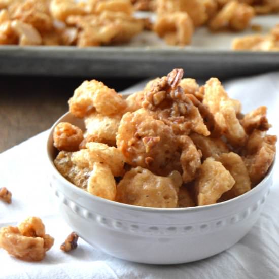 Keto Pecan Toffee Crunch - Recipe photo by texasgranolagirl