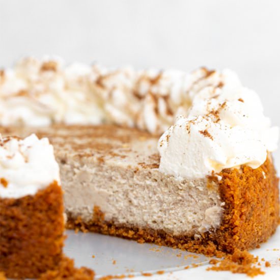 Chai Cheesecake - Recipe photo by confessionsofabakingqueen