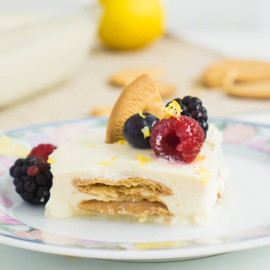 Lemon Carlota - Recipe photo by The Cookware Geek