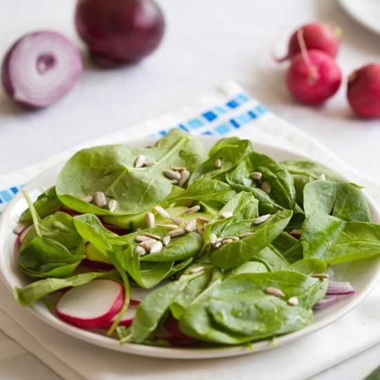 Fresh Vegetable Salad - Recipe photo by SundaySupper