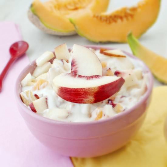 Golden fruit salad - Recipe photo by thanksgiving