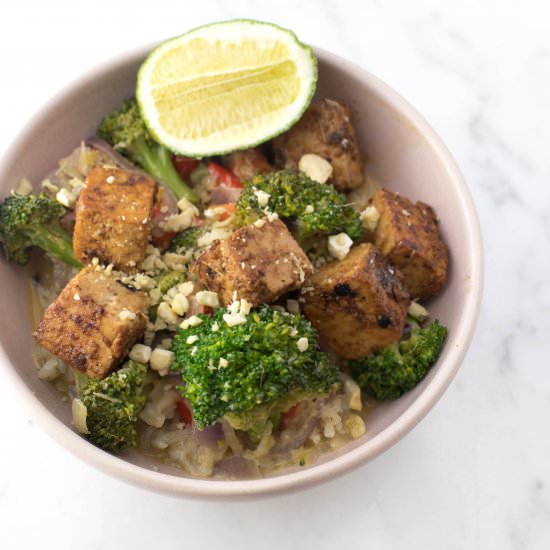 Lemongrass Curry w/ Broccoli & Tofu - Recipe photo by ahedgehoginthekitchen