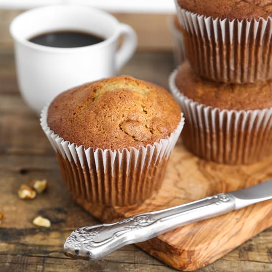 Banana Nut Muffins - Recipe photo by sprinklebakes