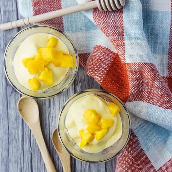 Fresh Mango Mousse - Recipe photo by theunlikelybaker