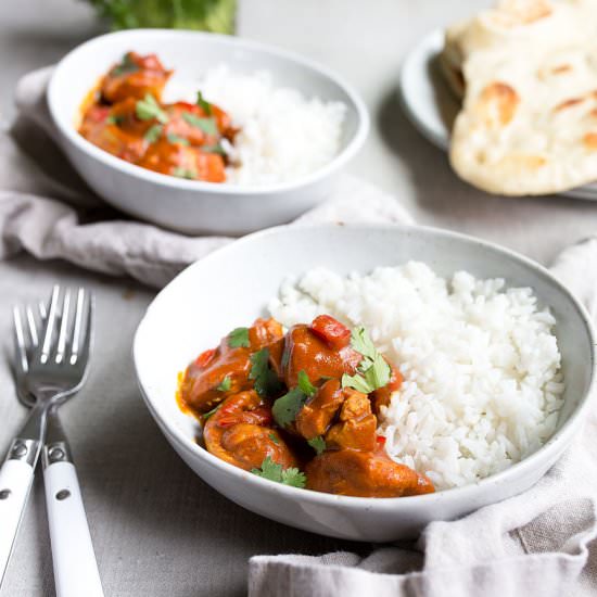 Instant Pot Indian Butter Chicken - Recipe photo by DessertForTwo