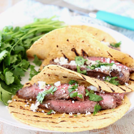 Cajun Steak Tacos - Recipe photo by Whitney Bond
