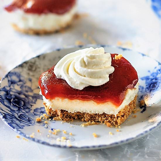 Cuban Mini Guava Cheesecakes - Recipe photo by allthatsjas