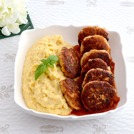 Tender Chicken Fritters - Recipe photo by pattysaveurs