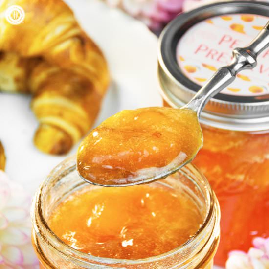 Peach Preserves - Recipe photo by Country Hill Cottage