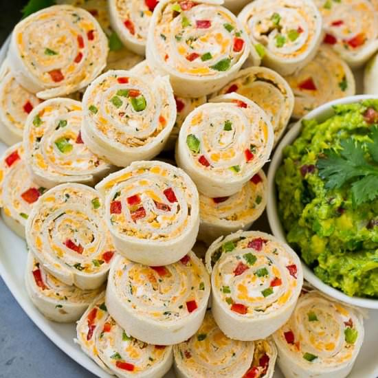 Taco Pinwheels - Recipe photo by dinneratthezoo