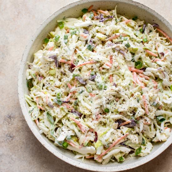 Apple Slaw - Recipe photo by saltandlavender