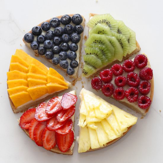 Modern Fruit Tart - Recipe photo by lilcookieblog