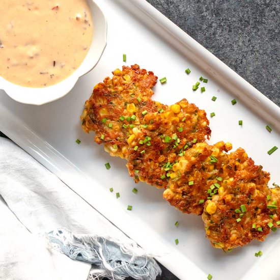 Fresh Sweet Corn Fritters - Recipe photo by c2king