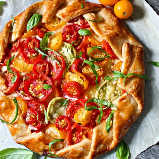 Tomato Galette - Recipe photo by agoudalife
