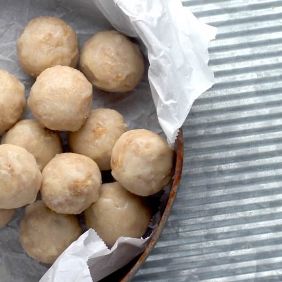 Raw Vegan Donut Holes - Recipe photo by sheri silver