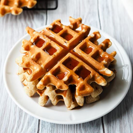 Eggless Waffles - Recipe photo by theworktop